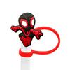 Nova série Marvel tampa de palito criativa desenho animado plug de silicone para poeira manga de copo para palito decorativo em estoque