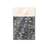 Tomoni y No Pierdas Pegatina Metálica para Uñas Material de Pegatina Estéreo para Uñas Sentido Avanzado Peces del Océano Joyería ms813