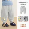 Pantalones de forro polar Kaka Panda para niños, pantalones deportivos para niños, ropa de invierno, pantalones largos de otoño e invierno para niñas, pantalones de chándal de invierno para bebé