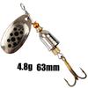 Señuelo Depredador Tiburón Spinnerbait Metálico Cuchilla de Hierro Señuelo Falso Compuesto Venta al por Mayor Equipo de Pesca Accesorios para Señuelos/Spinnerbait de Spinning