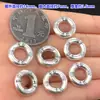 S999 Prata para Pé Retro Palavra Fu Fivela Ping An Anel de Corrida Pulseira de Corda Trançada Pulseira Colar Acessórios DIY Feitos à Mão