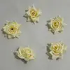 Cabeças de Flores de Rosa Artificiais para Decoração de Casamento e Cenas ao Ar Livre, Arranjo de Parede de Flores e Arco, Flores Artificiais Falsas