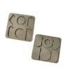 Hapi 6 com formas diferentes Molde de gesso DIY feito à mão Molde de sabonete perfumado feito à mão Molde de silicone de qualidade alimentar