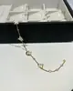 Pulseira Flor de Losango Versão Alta Banhada Espessamente Ouro Rosa 18K Trevo de Quatro Folhas Madrepérola Branca Natural Madrepérola Rosa Amazonita Joias