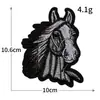 Parche de Tela con Cabeza de Animal Tigre Lobo Oso de Venta Caliente Etiqueta Decorativa de Tela para Exteriores Insignia para Ropa Bordado por Computadora Stock Listo Venta al por Mayor