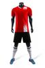 Roupas de Treino de Secagem Rápida, Uniformes de Futebol, Uniformes de Time para Jogos de Adultos e Crianças, Mangas Curtas Respiráveis com Capuz Versão para Jogador Competitivo