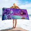 Halloween Dterol Monster High School Ls Toalla de Playa Toalla de Playa Poliéster Completo Nshigh Muñeca Transfronteriza Mo
