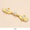 Botones Originales Nuevos de Estilo Chino Qipao con Perlas, Calabaza, Flor, Botones Tejidos a Mano, Botones Decorativos Exquisitos para Ropa