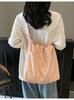 Bolso Casual de Gran Capacidad Nuevo Transfronterizo 2026, Bolso de Tela Nuevo, Bolso de Hombro, Bolso Cruzado Versátil de Moda, Bolso Tipo Cubo