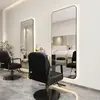 Espejo de barbería Espejo de salón de celebridad de Internet conjunto de gabinete de espejo espejo de pared de un solo lado para cortar el pelo espejo para permanente y tinte de salón