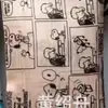 Bolsa de compras plegable Spot 210D bolsa tipo chaleco de dibujos animados portátil grande