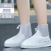 Cobre-sapatos Espessos, Modernos, à Prova d'Água, Antiderrapantes e Resistentes ao Desgaste para Chuva, Neve e Lama, Sapatos Aquáticos Antifouling, Galochas, Camada Impermeável com Zíper