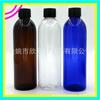 Botella de 240ML con Tapa Normal, Botella de Aceite para Boca, Botella de Emulsión de Agua, Botella de Relleno de Champú, Acondicionador 240ML Botella con Tapa de Rosca