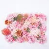 Arreglos de Flores Artificiales Estilo Coreano Más Vendidos Transfronterizos para Decoraciones de Pasillo de Boda, Escaparates de Centros Comerciales y Tiras Largas de Flores Falsas para Decoración Suave