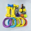 Juguete interactivo para mascotas perro mascota pelota anillo de tirar morder juguete para mascotas Frisbee espuma EVA resistente a la mordida juego para perros