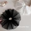 Diadema de Encaje, Lunares de Malla, Cola de Caballo de Chica Super Hada, Liga para el Cabello de Alta Gama, Liga de Goma para el Cabello
