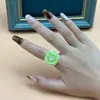 Juguete de Comida Creativo Fruta Dibujos Animados Adornos de Mano Joyería Fresca Celebridad de Internet Anillo de Sandía Artificial Kiwi Pitahaya
