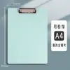 Pasta de Arquivo A4 Inspiradora Porta Documentos de Escritório Papel de Teste Suporte para Estudante Acrílico Transparente Bloco de Notas Placa de Espuma Clip Atacado