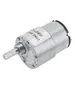 Motor de CC con Reductor JGB37-520 en Miniatura Control de Velocidad Adelante Reversa 6V/12V/24V Motor para Coche de Tracción en las Cuatro Ruedas