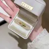 Anillo de Encaje Huevo de Paloma de Cristal Amarillo Natural para Mujer, Lujo Ligero, Gama Alta, Nicho, Anillo Exquisito, Joyería de Cristal, Transfronterizo