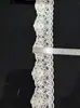Acabamento de Renda, Malha Hexagonal de Algodão, Malha Transparente, Acessórios de Cabelo, Faixas de Cabelo