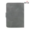 Bolsa Porta-Caderneta de Viagem Capa Protetora Antifurto Bolsa para Armazenamento de Escovas Porta-Caderneta RFID Bilhete de Avião Internacional Bolsa para Cartão de Identidade de Viagem