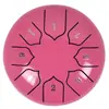 Tambor Etereo Transfronteiriço 4,5 polegadas / 6 polegadas Instrumento de Percussão Tambor de Língua de Aço para Crianças Iniciantes