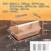 Caja Transparente con Acolchado de Algodón Elevado para Rollo de Pastel de Moda, Rollo de Toalla Suiza Japonesa, Caja de Empaque para Postre Mousse