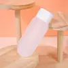 Frascos Dispensadores de Viagem Tipo Squeeze Gel de Banho Cosméticos Loção Creme Viagem Portátil Pequenos Frascos Vazios Tubo Macio Pressão