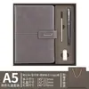 Cuaderno A5 Transfronterizo Caja de Regalo con Logo Personalizado Set de Taza Térmica Regalo Souvenir Cuaderno para Oficina de Negocios Al por Mayor