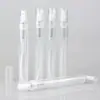 Botella de bayoneta de plástico desechable botella de spray de 5 ml perfume portátil cosméticos paquete de prueba subbotella botella vacía muestra