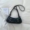 Bolsa de Ombro Moda Transfronteiriça 2026 Novo Estilo Coreano Pequena para Mulheres, Simples e Elegante, Bolsa de Ombro de Alta Qualidade para o Dia a Dia
