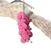 Serie Rojo Rosado Flores Artificiales para Bodas, Arreglos Florales para Pasillo de Salón de Bodas, Arreglos Florales Decorativos Suaves Artificiales de Alta Calidad Venta al por Mayor