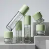 Nuevo en stock material de embalaje de botella de vidrio para cosméticos botella de loción con dispensador de 100 ml botella vacía de sérum de fondo grueso botella de crema de 50 g