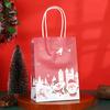Amazon Cross-Border Festa Natalina Temática Desenho Animado Saco de Papel Kraft Maçã Embalagem para Presente Véspera de Natal Sacola Tote