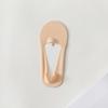 Calcetines Finos de Verano Calcetines de Barco para Mujer con Boca Baja Invisibles de Silicona Antideslizantes que No se Caen Algodón Transpirable en la Planta Calcetines de Seda de Hielo para Mujer