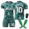 2425 Tottenham Hotspur Uniforme de futebol para dois jogadores nº. Camisa 7 Sun Xingu 9 Richarlison 17 Romero 10 Madison
