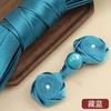 Botão de fecho de seda para Cheongsam feito à mão com contas de jade e diamantes, novo botão de pérola chinesa, botões decorativos para gola de Hanfu para mulheres