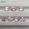 Pedra Preciosa Aocai com Cultivo Método Tila, Safira Azul, Rosa Flor de Cerejeira, Pedra Solta Multiformato, Certificado AGL, Pedra Principal para Joias