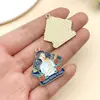 50 Sobres de Cartas Serie Día de las Madres, Flores, Colgantes de Corazón, Aretes DIY, Pulseras, Paquete de Materiales para Accesorios