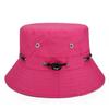 Nuevo sombrero de pescador para hombres y mujeres, venta al por mayor, simple, para cuatro estaciones, parasol, sombrero publicitario, sombrero de moda de ocio coreano