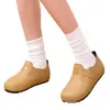 2025 Novo Estilo Japonês Birkenstock Sapatos de Chuva Femininos Slip-on Bico de Feijão Cabeça Grande Sapatos Feios Fofos Retro Preguiçosos Sapatos de Chuva para Exterior
