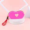 Bolsa de Silicona para Gafas de Dibujos Animados para Mujer, Bolso Portátil, Estuche Protector para Gafas de Sol, Billetera para Monedas, Venta al por Mayor