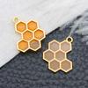 Colgante de aleación de miel de crisantemo de 120 abejas mixtas, pulsera DIY, collar de cuentas, accesorios de joyería, fabricantes, venta al por mayor