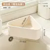 Caja de Almacenamiento y Drenaje Triangular para Fregadero de Cocina Vante, Organizador para Paños, Esponjas y Cepillos