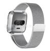Correa de malla de acero inoxidable con imán dividido milanés compatible con Fitbit Vera 2.