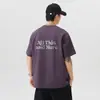 Camiseta de Manga Corta Estampada de Peso Pesado Estilo Americano de Gama Alta para Hombre, Nueva Tendencia Verano 2026 Marca Ajuste Holgado Talla Grande Cuello Redondo