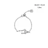 Anillos Zodiacales Versátiles Transfronterizos con Descuento para Mujer, Cadena de Borla Versátil de Circonita Ajustable Moda Joyería de Nicho