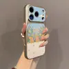 Capa de Celular com Design Romântico de Pessoas Pequenas Adequada para Apple 17 Pro Max, Novo Modelo para 16 Pro, Anti-Queda para 15 Pro Max, Alta Qualidade para 14 Pro
