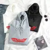 Moletom Bts Coração de Baleia Vermelha, Moletom Unisex de Caimento Solto para Casal, Roupa de Fã de Celebridade
